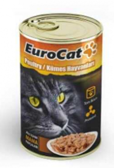 Eurocat Kümes Hayvanlı Yetişkin 415 gr Kedi Maması kullananlar yorumlar